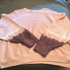 Pink sweatshirt
